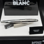 MONTBLANC MEISTERSTÜCK Le Grand Stainless Steel Füller im Full Set - Neu Zustand