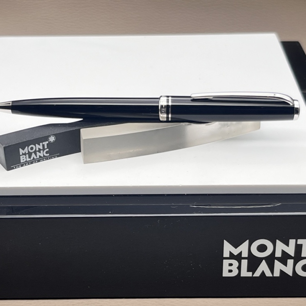 MONTBLANC Cruise Collection Kugelschreiber schwarz Platinum Sehr schöner Zustand