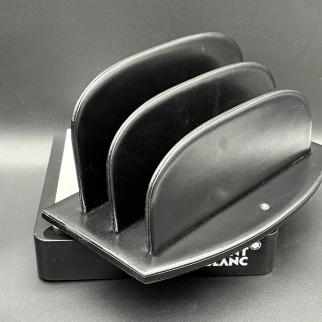 MONTBLANC Meisterstück Leder Briefablage Desk Accessoire Sehr schöner Zustand