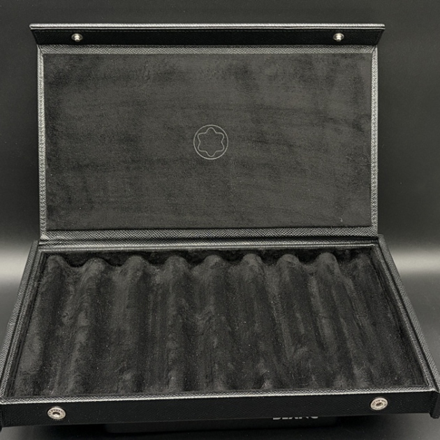 Montblanc Edles Collectors Leder Etui Box für 8 Schreibgeräte ID 35819 Top Zust.