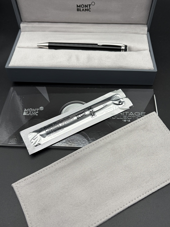 MONTBLANC Heritage Collection 1912 Edition Capless Roller Ball im Full Set Neu