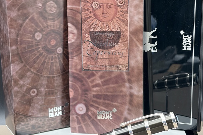 MONTBLANC Patron Of Art Nicolaus Copernicus 4810 Füller Full Set unbenutzt