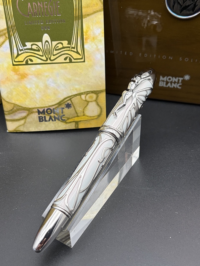 Montblanc Andrew Carnegie Patron of Art 888 Füller Solid Gold