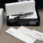 MONTBLANC Pix Collection Rollerball grey - grau Platinum Top Zustand im Full Set