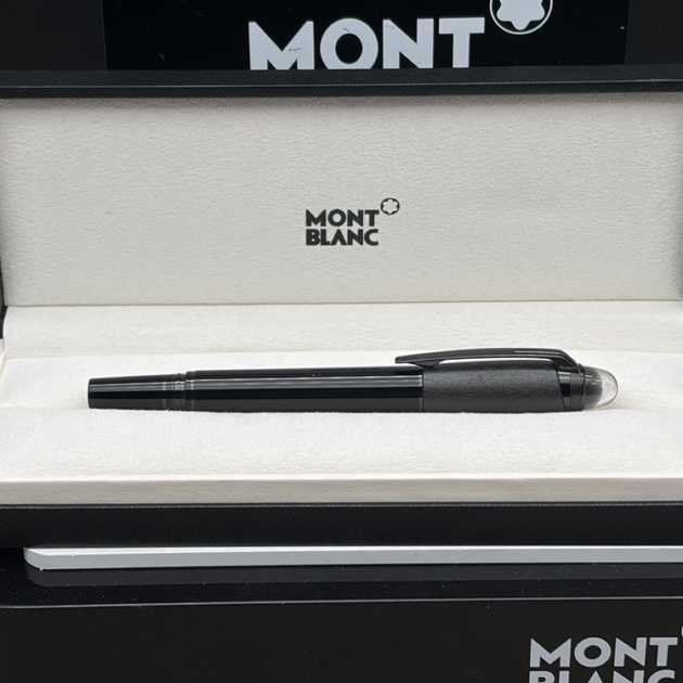 MONTBLANC Starwalker Black Cosmos Doue Rollerball neuwertiger Zustand Full Set